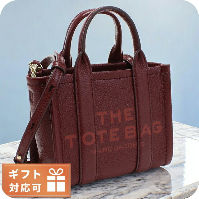 マーク・ジェイコブス トートバッグ レディース MARC JACOBS THE MICRO TOTE レザー ベトナム H053L01RE22 CHERRY ボルドー系 バッグ 軽量 手提げ ブランド 高級 おしゃれ プレゼント 女性 実用的 かわいい