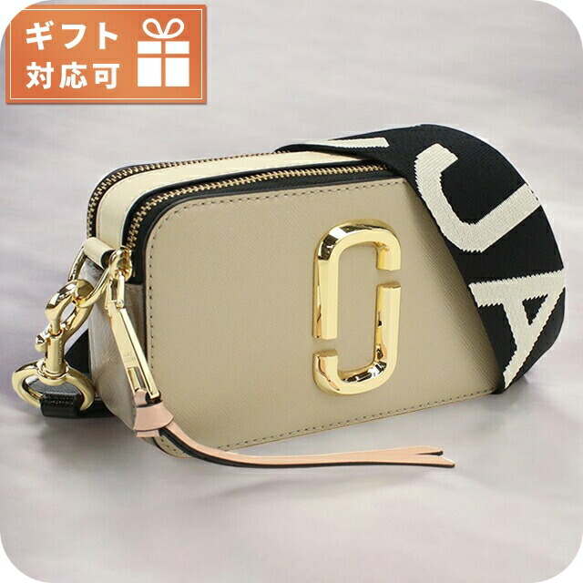 マーク・ジェイコブス 斜め掛け ショルダーバッグ レディース MARC JACOBS THE SNAPSHOT ベトナム 2S3HCR500H03 KHAKI MULTI ベージュ系 マルチカラー バッグ 斜めがけ ブランド 高級 おしゃれ プレゼント 女性 実用的 かわいい