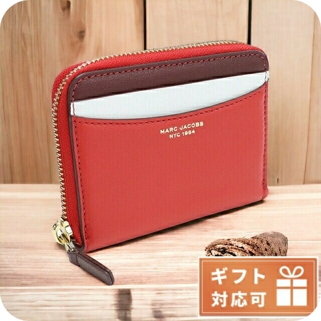 マークジェイコブス コインケース レディース MARC JACOBS レザー ベトナム S167L03FA22 TRUE RED MULTI レッド系 財布 小銭入れ 小さい ブランド 高級 おしゃれ プレゼント 実用的 かわいい