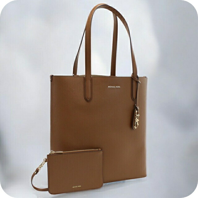 マイケル・コース トートバッグ レディース MICHAEL KORS ELIZA レザー バングラディシュ 30F3GZAT9T LUGGAGE ブラウン系 バッグ 軽量 手提げ ブランド 高級 おしゃれ プレゼント 女性 実用的 かわいい