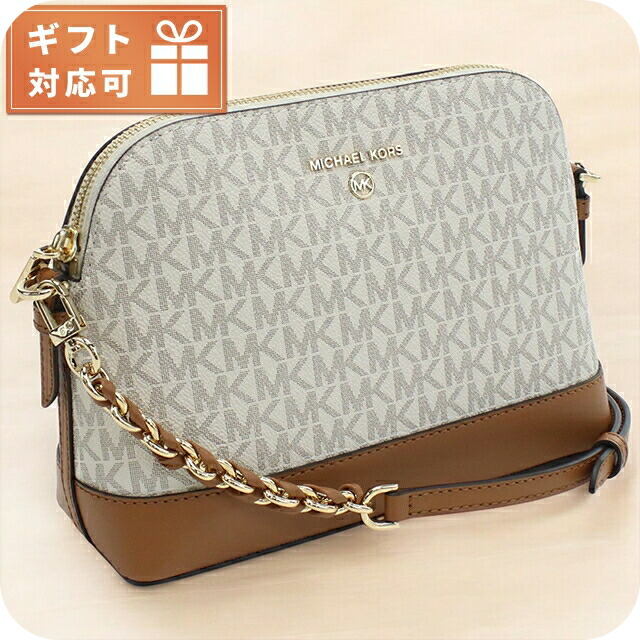 マイケル・コース 斜め掛け ショルダーバッグ レディース ブランド MICHAEL KORS JET SET CHARM フィリピン 32T1GT9C3B VANILLA-ACRN ホワイト系 バッグ