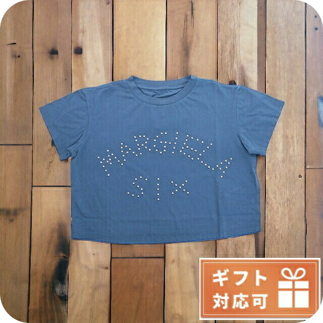エムエムシックス Tシャツ レディース MM6 コットン100% イタリア S62GD0121 ブルー系 ファッション 選べるモデル