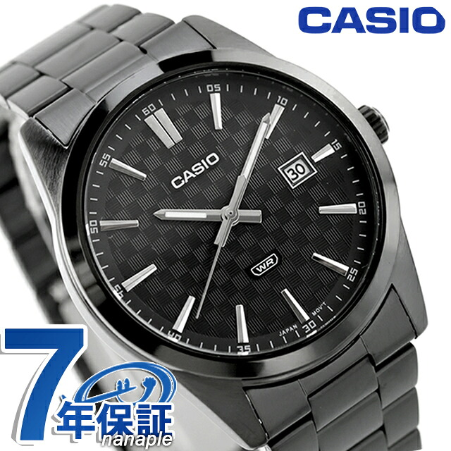 カシオ チープカシオ CASIO クォーツ 電池式 MTP-VD03B-1A スタンダード 海外モデル メンズ チプカシ 腕時計 シンプル ブランド カシオ casio アナログ ブラック 黒 おしゃれ 防水 小さい 軽い かわいい プレゼント 実用的 学生 受験生 受験用 試験用 受験対応