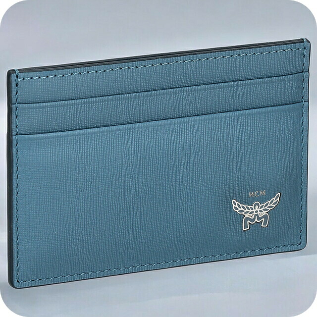 エム シー エム カードケース メンズ ブランド MCM MXAEAAC01 ブルー