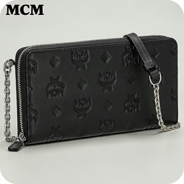 MCM 長財布 レディース ブランド MCM KOREA MYLDATA07 BK001 ブラック