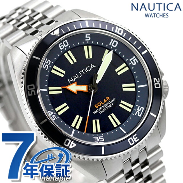 ノーティカ ノーティカヴィンテージ ソーラー 腕時計 メンズ NAUTICA NAPNVS404 アナログ ダークネイビー ブランド おしゃれ 防水 プレゼント 男性 実用的