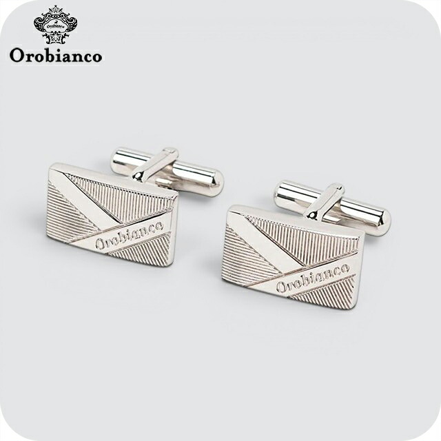 オロビアンコ カフス メンズ Orobianco ORC396A シルバー アクセサリー 袖口ボタン カフスボタン ジュエリー ブランド 高級 おしゃれ プレゼント 男性 実用的 かっこいい
