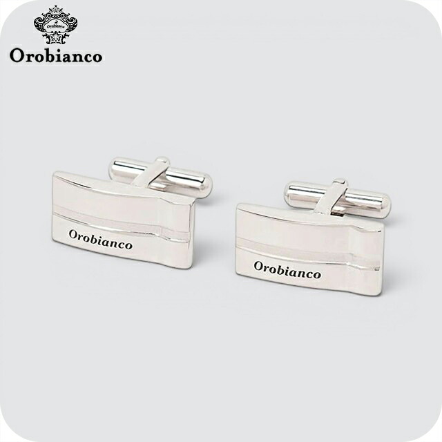 オロビアンコ カフス メンズ Orobianco ORC8006A シルバー アクセサリー 袖口ボタン カフスボタン ジュエリー ブランド 高級 おしゃれ プレゼント 男性 実用的 かっこいい