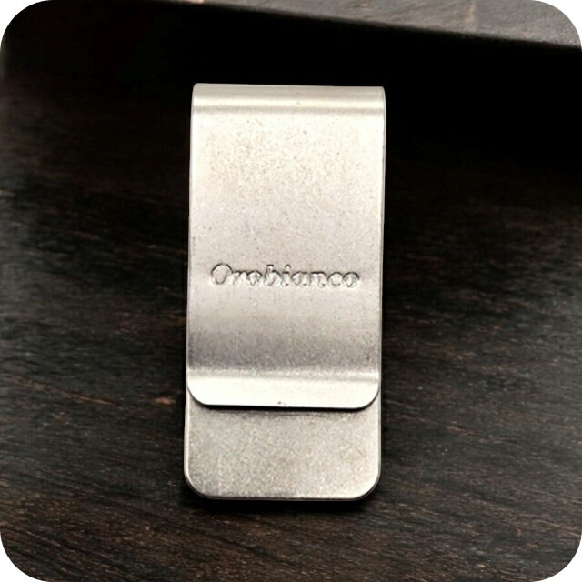 オロビアンコ マネークリップ メンズ Orobianco 真鍮 ORMC-001 SV シルバー 小物