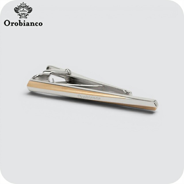 オロビアンコ ネクタイピン メンズ Orobianco ORT552B シルバー ゴールド アクセサリー タイバー タイピン ジュエリー ブランド 高級 おしゃれ プレゼント 男性 実用的 かっこいい