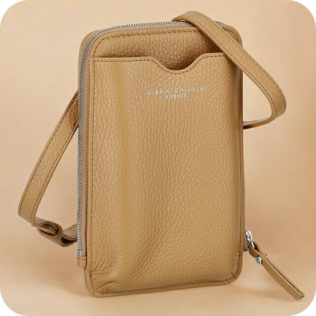 ジャンニキアリーニ ショルダーバッグ レディース ブランド GIANNI CHIARINI PF W5090 GRN ライトブラウン