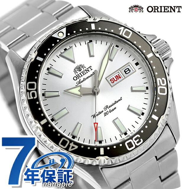 オリエント スポーツ マコ 自動巻き 腕時計 ブランド メンズ ORIENT SPORTS RN-AA0825S アナログ シルバー おしゃれ 防水 プレゼント 男性 実用的