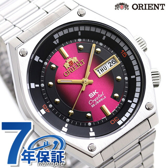 オリエント スポーツ SK復刻モデル 自動巻き メンズ 腕時計 RN-AA0B02R ORIENT レッド ブランド おしゃれ 防水 プレゼント 男性 実用的