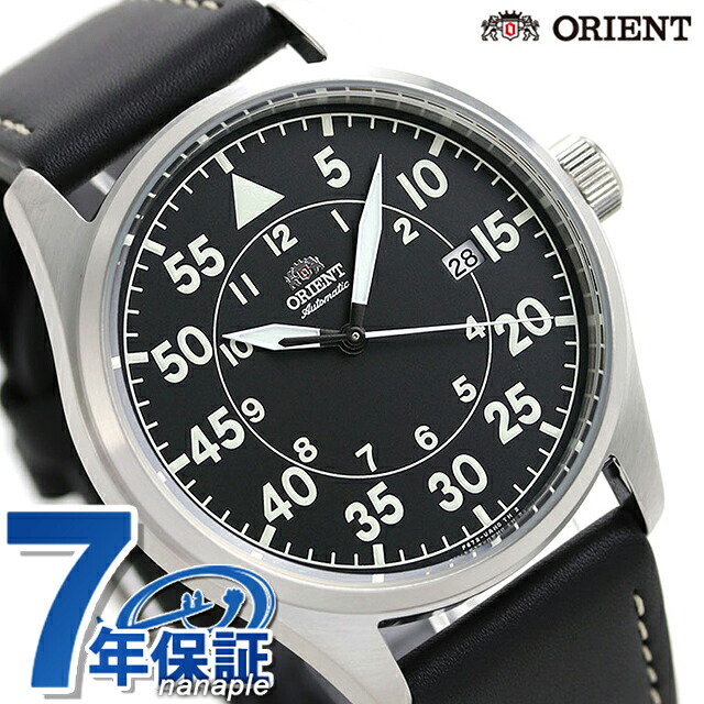 オリエント メンズ 自動巻き 機械式 腕時計 RN-AC0H03B ORIENT 時計 スポーティー ブラック ブランド おしゃれ 防水 プレゼント 男性 実用的