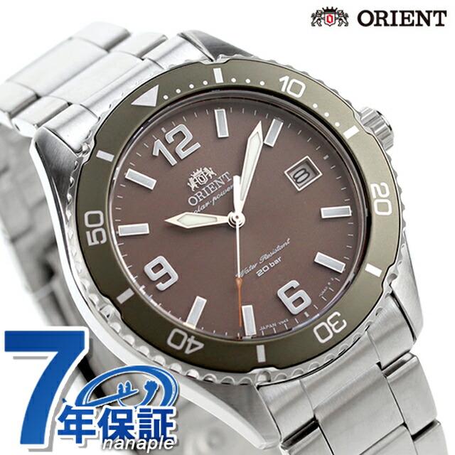 オリエント スポーツ オリエントマコ40 ソーラーパワード ソーラー 腕時計 メンズ ORIENT SPORTS RN-WJ0004Y アナログ ココアブラウン ブランド おしゃれ 防水 文字盤 大きい プレゼント 男性 実用的