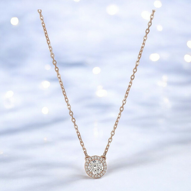 スワロフスキー ネックレス レディース ブランド SWAROVSKI 5648990 ピンクゴールド