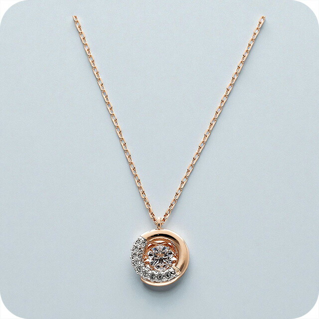 スワロフスキー ネックレス レディース ブランド SWAROVSKI 5692257 ローズゴールド
