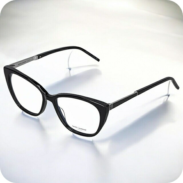サンローラン 眼鏡 レディース ブランド SAINT LAURENT SL M72 ブラック