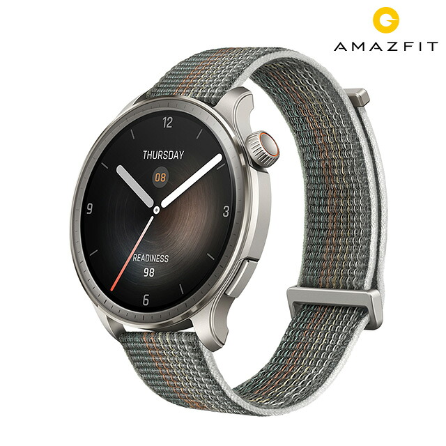 送料無料 スマートウォッチ アマズフィット Balance 46mm 充電式 丸型 軽量 デジタル 腕時計 メンズ レディース 血中酸素 睡眠 健康管理 筋肉量 体脂肪 ヘルスケア Bluetooth 通話 通知 Amazfit ブランド 誕生日プレゼント SP170065C203 サンセットグレー