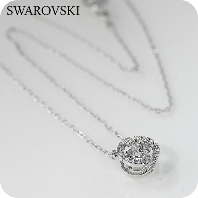スワロフスキー ネックレス レディース ブランド SWAROVSKI Una ペンダント スワロフスキー 5286137 シルバー アクセサリー