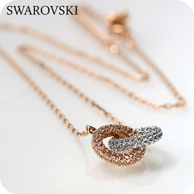 スワロフスキー ネックレス レディース ブランド SWAROVSKI Dextera ペンダント スワロフスキー 5414999 ローズゴールド シルバー アクセサリー