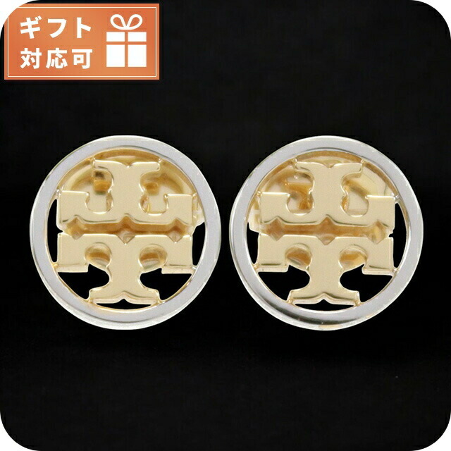 トリーバーチ ピアス レディース ブランド TORY BURCH 26222 TORY GOLD-TORY SILVE アクセサリー