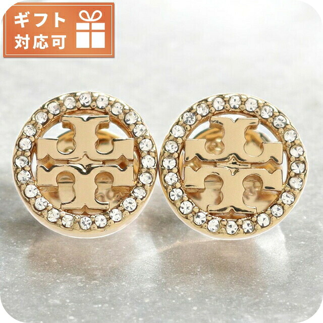 トリーバーチ ピアス レディース TORY BURCH MILLER PAVE 53422 GOLD/CRYSTAL アクセサリー ジュエリー ブランド 高級 おしゃれ プレゼント 女性 実用的 かわいい