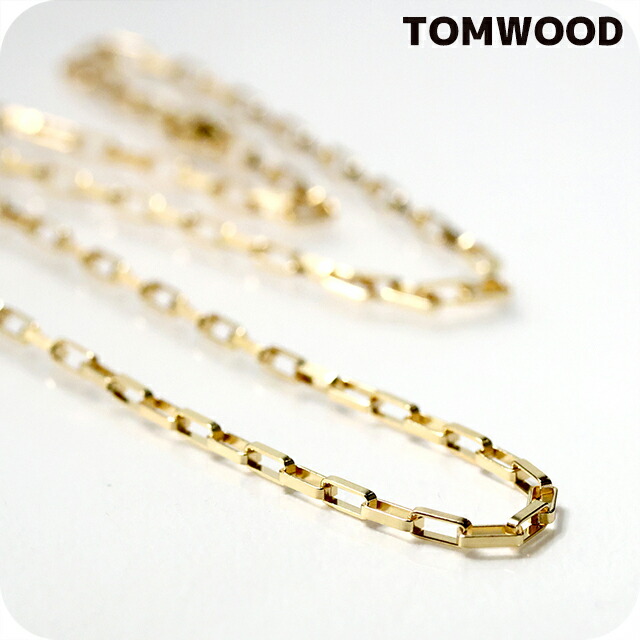 トムウッド ネックレス メンズ レディース ブランド TOMWOOD ビリーチェーンゴールド 20.5インチ 100060 ゴールド アクセサリー