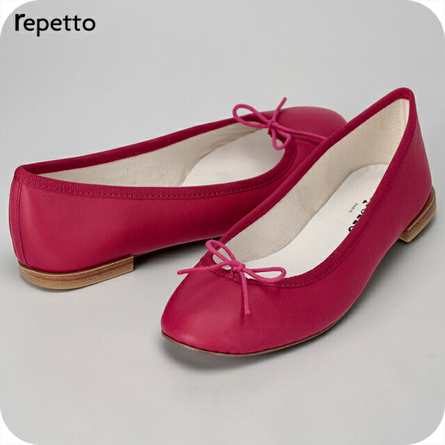 レペット ドレスシューズ レディース ブランド Repetto レザー FRANCE V086VE 1448 ピンク シューズ