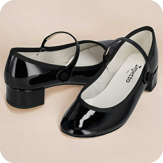 レペット メリージェーンシューズ ストラップ レディース ブランド Repetto V1413V ブラック