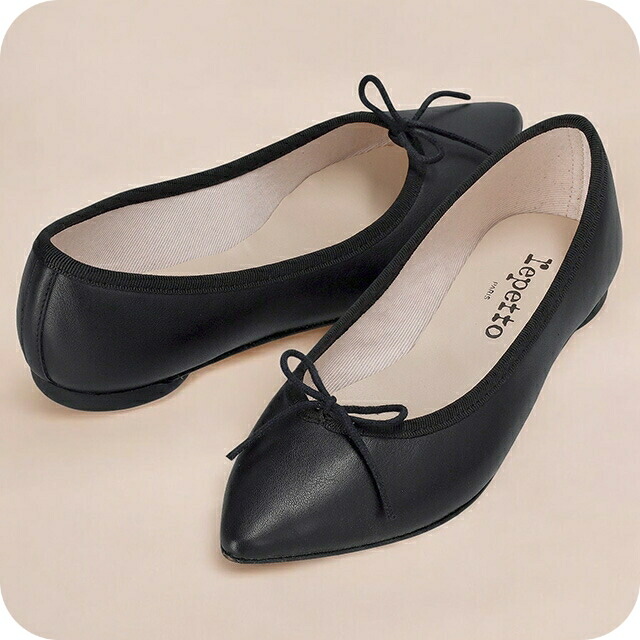 レペット バレエシューズ レディース ブランド Repetto V1556VE ブラック