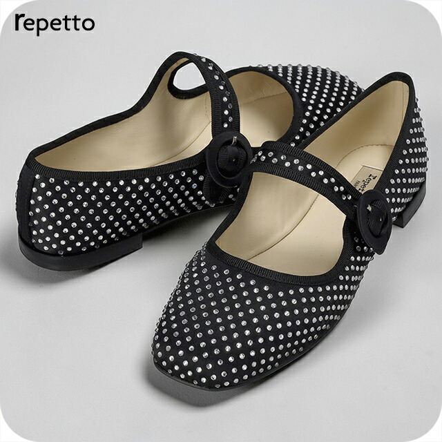 レペット ドレスシューズ レディース ブランド Repetto レザー V4194SATSTD 410 ブラック シューズ