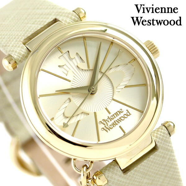 ヴィヴィアン 時計 レディース オーブポップ 32mm VV006GDCM Vivienne Westwood ゴールド 腕時計 ブランド おしゃれ 防水 かわいい プレゼント 女性 実用的