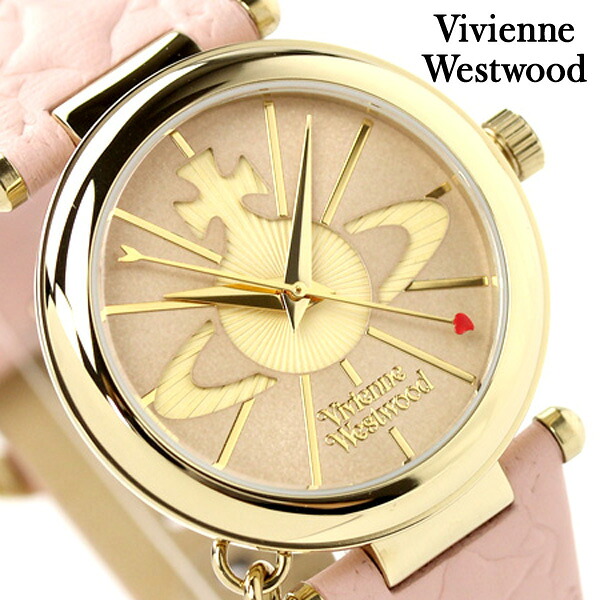 ヴィヴィアン・ウエストウッド 腕時計 レディース オーブ ピンク ゴールド Vivienne Westwood VV006PKPK 時計 ブランド おしゃれ 防水 かわいい プレゼント 女性 実用的