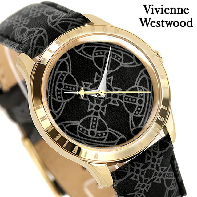 ヴィヴィアン ウエストウッド Berkeley クォーツ 電池式 腕時計 ブランド レディース Vivienne Westwood VV268GDBK アナログ ブラック 黒 おしゃれ 防水 かわいい プレゼント 女性 実用的