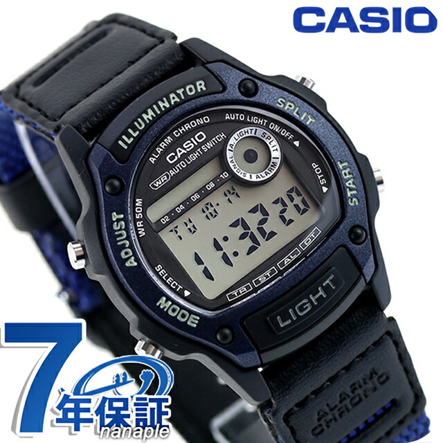 カシオ チープカシオ CASIO クォーツ 電池式 W-220HF-2AV スタンダード 海外モデル メンズ チプカシ 腕時計 ブランド カシオ casio デジタル ブルー ブラック 黒 おしゃれ 防水 小さい 軽い かわいい プレゼント 実用的 学生