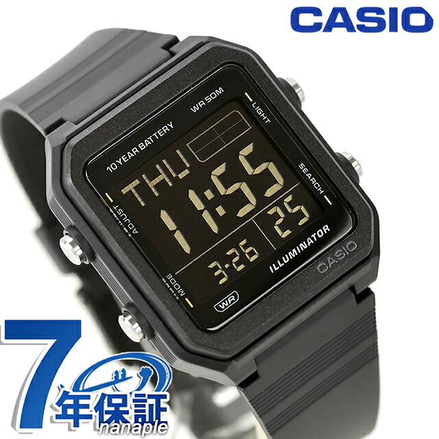 カシオ チープカシオ CASIO スタンダード クォーツ 電池式 W-221H-1BV 海外モデル ユニセックス チプカシ メンズ レディース 腕時計 ブランド カシオ casio デジタル ブラック 黒 おしゃれ 防水 かわいい プレゼント 実用的