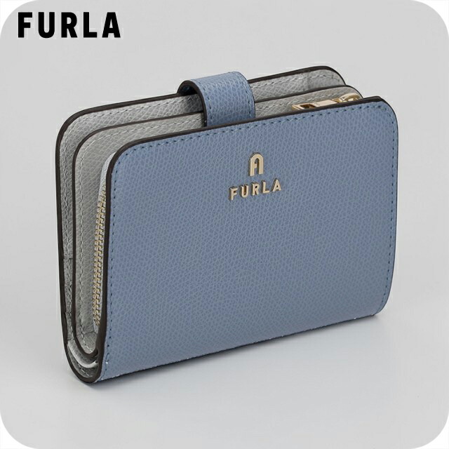 フルラ 二つ折り財布 二折財布 レディース ブランド FURLA WP00315-ARE000 4352S ブルー/グレー
