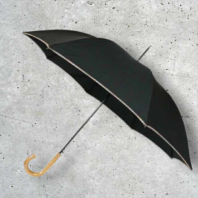 ポールスミス PAUL SMITH 長傘 M1A-UMBW-ATRIM-92A メンズ ブラック マルチカラー