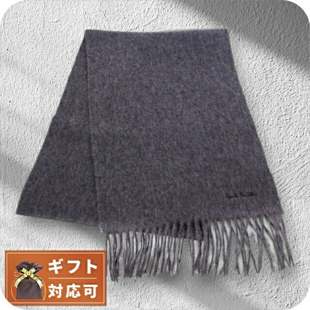 ポールスミス PAUL SMITH マフラー M1A-933D-AS04-76 メンズ チャコール