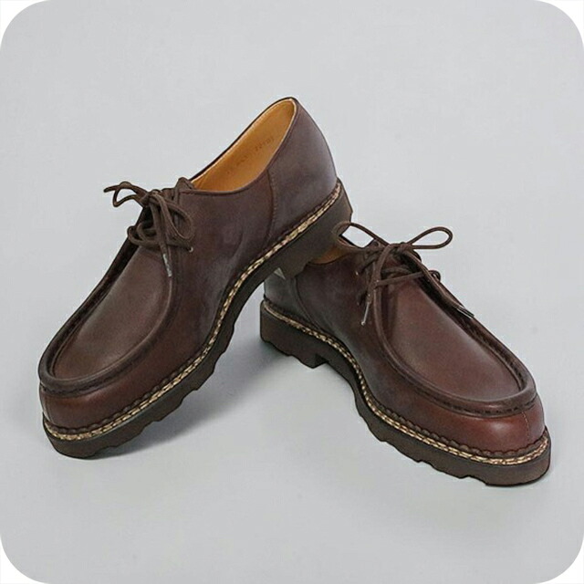 パラブーツ PARABOOT 靴 715612 CAFE 42.5 シャンボード ミカエル MICHAEL ダークブラウン ブランド