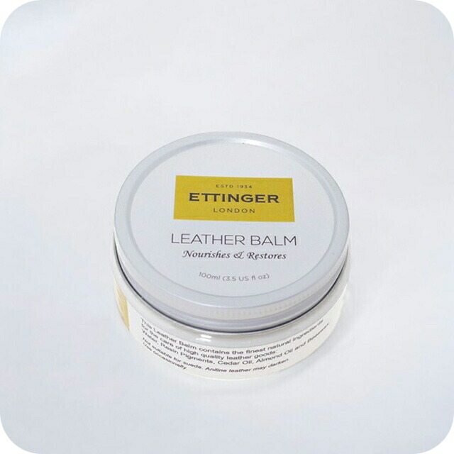 エッティンガー ETTINGEＲ 純正 レザーバーム 革用 メンテナンス クリーム ETTINGER LB 100 NEW LEATHER BALM LB1