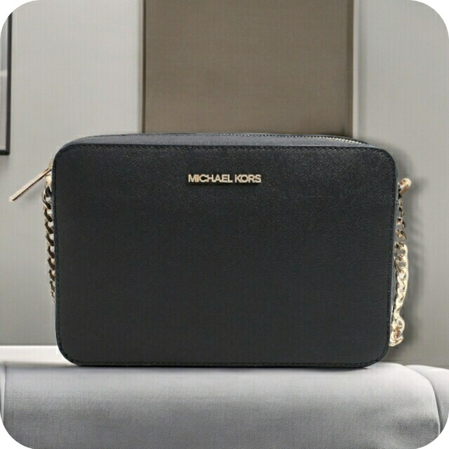 マイケルコース MICHAEL KORS ショルダーバッグ 35T8GTTC9L-BLACK レディース ブラック 斜めがけ ブランド 高級 おしゃれ プレゼント 男性 実用的 かっこいい