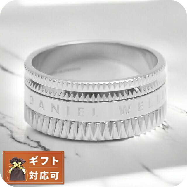 ダニエルウェリントン リング DW00400209 19号 メンズ エレベーション ELEVATION シルバー