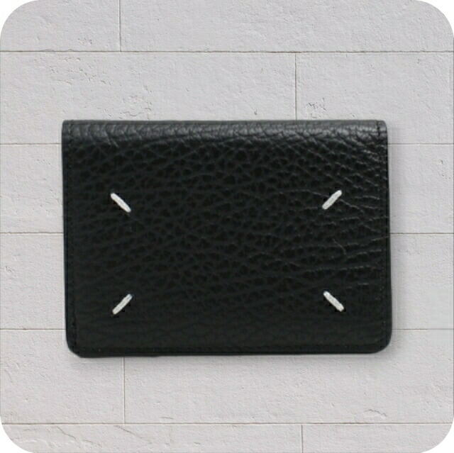 メゾンマルジェラ MAISON MARGIELA 三つ折り財布 S36UI0416P4455T8013 メンズ レディース トリフォールド ブラック ウォレット ブランド 高級 おしゃれ プレゼント 実用的