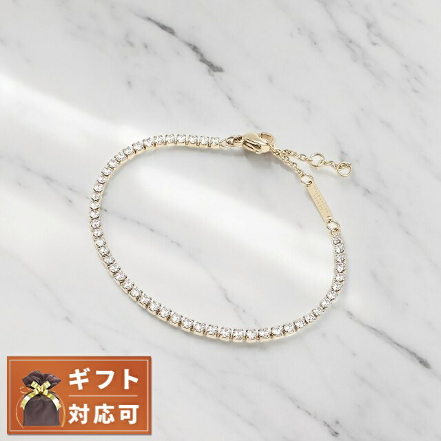 ダニエルウェリントン DANIEL WELLINGTON ブレスレット DW00400388 メンズ レディース クラッシックテニスブレスレット CLASSIC TENNIS BRACELET ゴールド