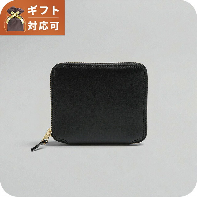 コムデギャルソン COMME DES GARCONS ウォレット wallet 二つ折り財布 メンズ ブラック SA2100 ブランド ウォレット 高級 おしゃれ プレゼント 実用的