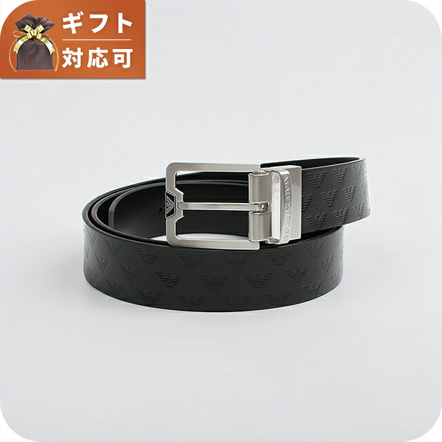エンポリオアルマーニ EMPORIO ARMANI ベルト Y4S502-Y221E-81386 メンズ ブラック ブランド