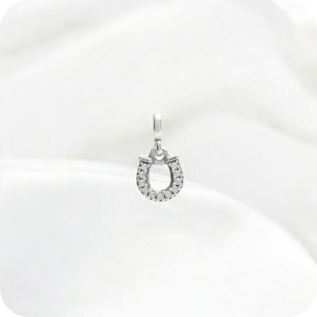 パンドラ PANDORA Pandora ME Lucky Horseshoe Mini Dangle ブレスレットチャーム 798379CZ レディース シルバー ブランド