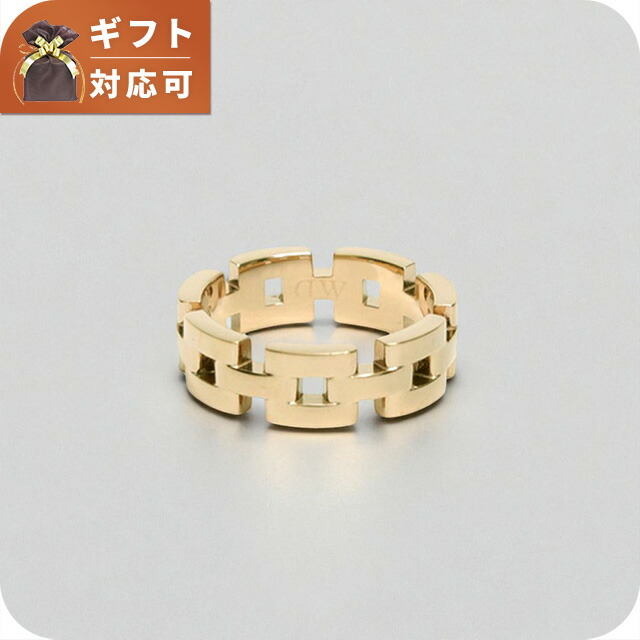 ダニエルウェリントン DANIEL WELLINGTON 3-LINK RING リング アクセサリー DW00400997 レディース ゴールド ブランド